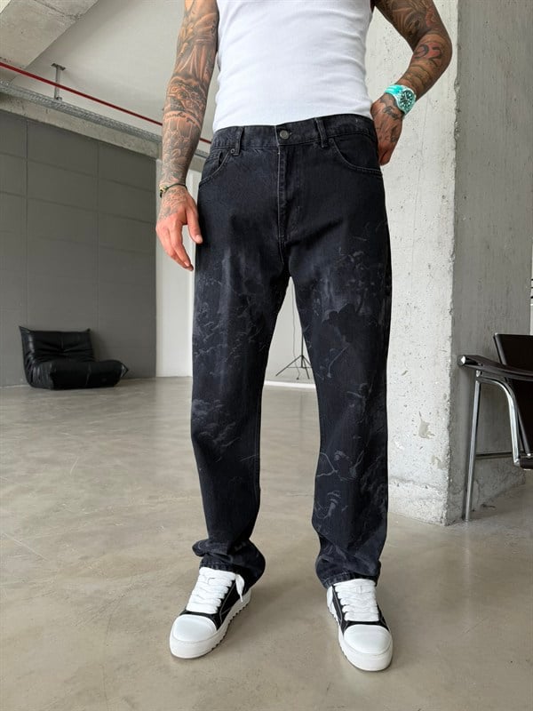 Desening Auro Premium Baggy Pantolon - Siyah