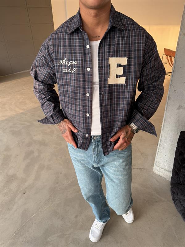 Ekose See You Ekose Gömlek - Kahve