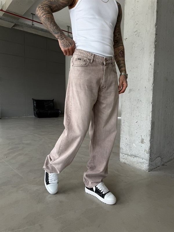 Elite Drop Baggy Pantolon  - Bej