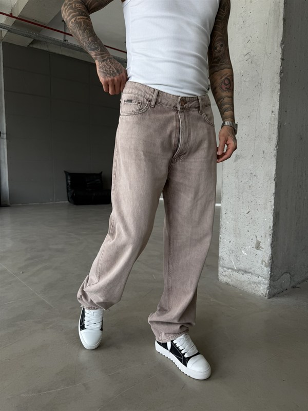 Elite Drop Baggy Pantolon  - Bej