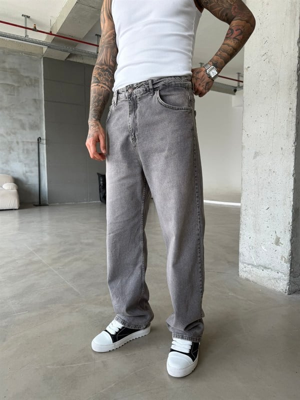 Elite Drop Baggy Pantolon  - Gri