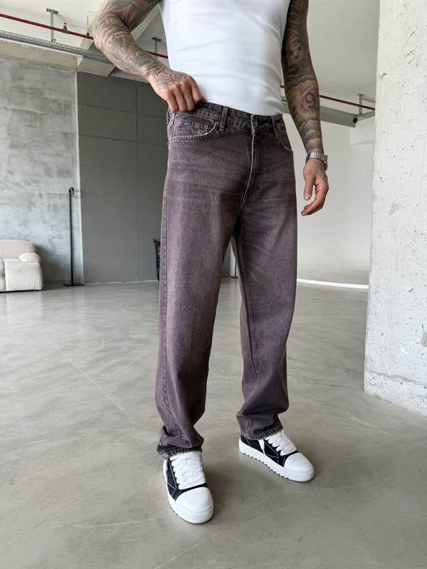 Elite Drop Baggy Pantolon - Kahve