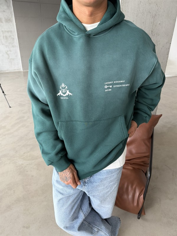 Enterıng The Royal Sweatshirt - Yeşil