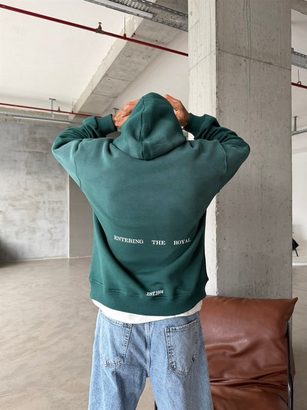 Enterıng The Royal Sweatshirt - Yeşil