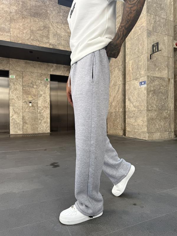 Erkek Basic Baggy Eşofman - Gri