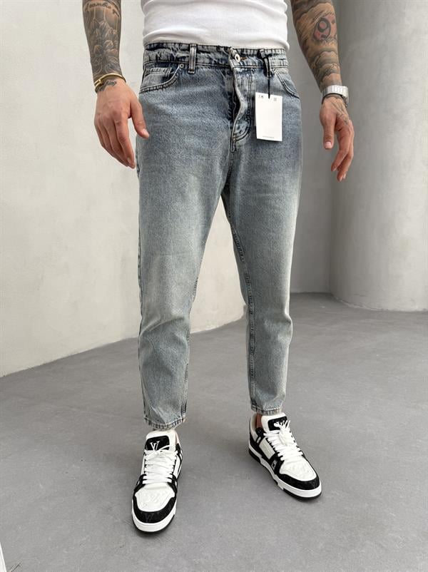 Erkek Basic Boyfriend - Mavi