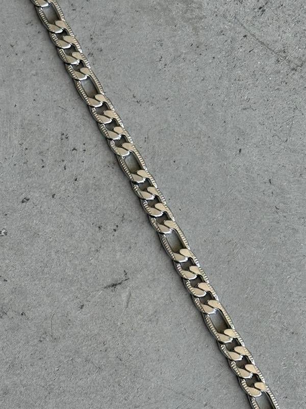 Erkek Heavy Curve Bileklik - Gümüş