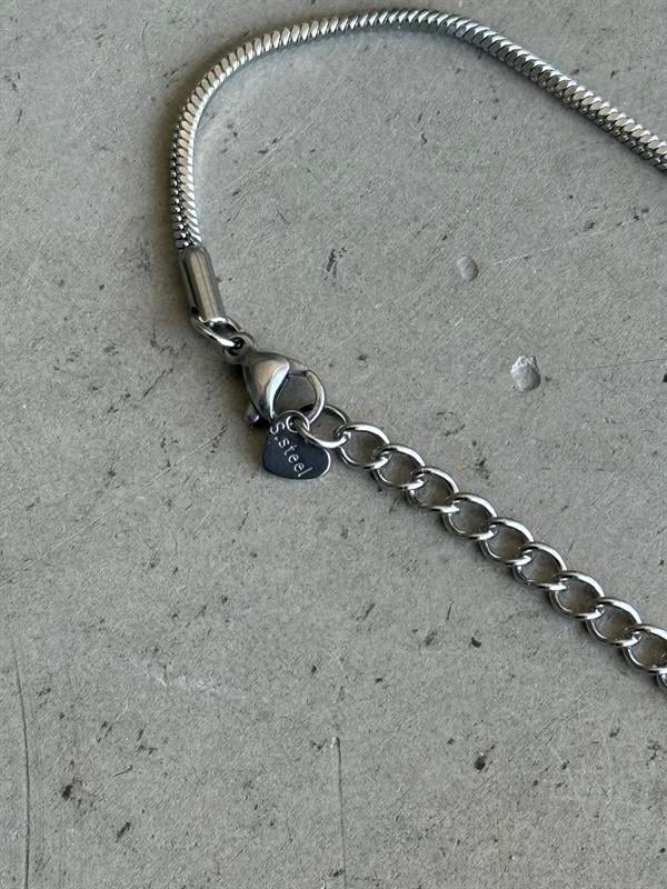 Erkek Minimal Bar Bileklik - Gümüş