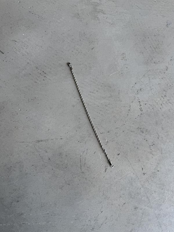 Erkek Twist Zincir Bileklik - Gümüş