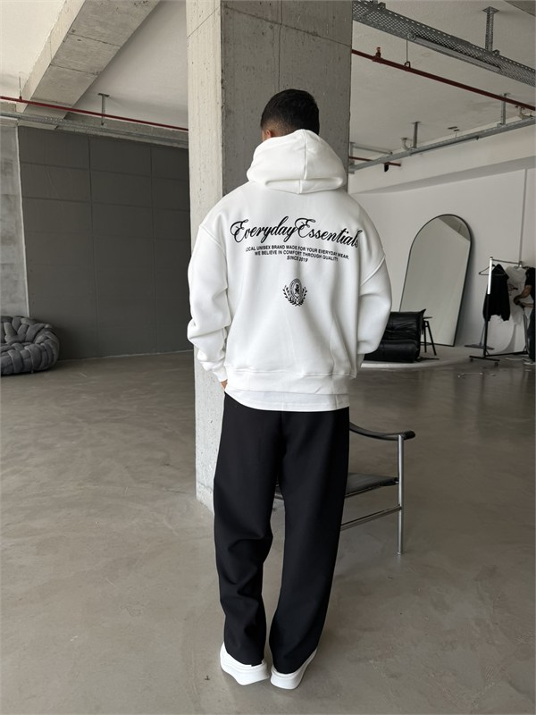 Everday Essentials Baskılı Premium Sweatshirt