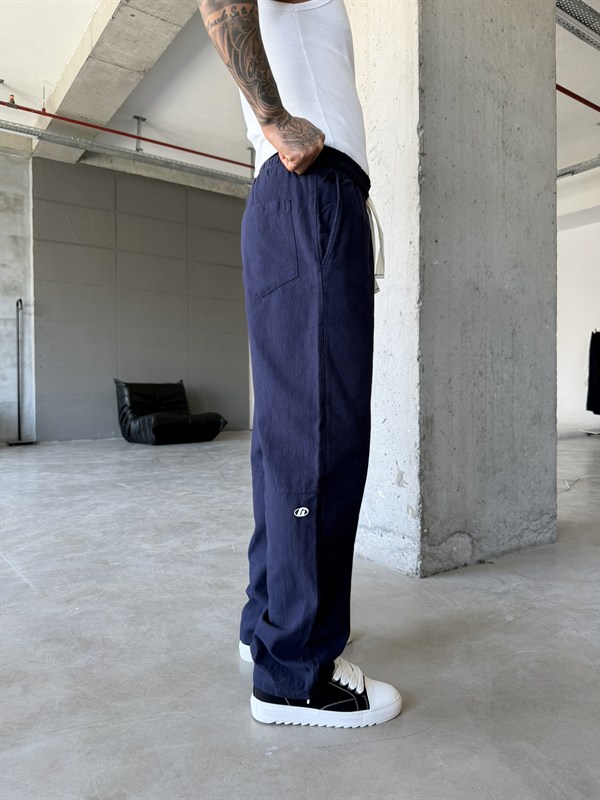 G Nakışlı Premium Pantolon - Lacivert