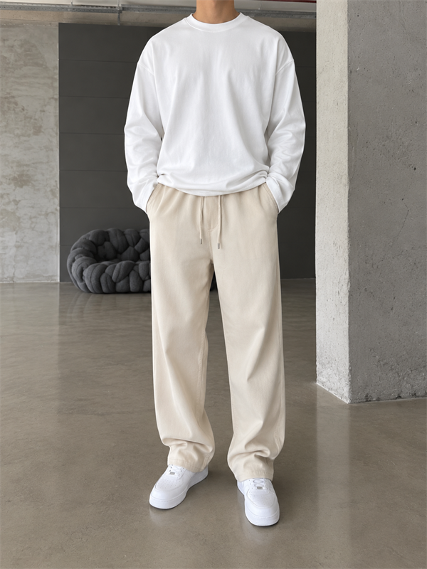 Gabardin Premium Kumaş Baggy Pantolon