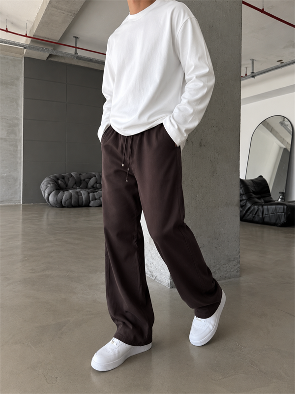 Gabardin Premium Kumaş Baggy Pantolon