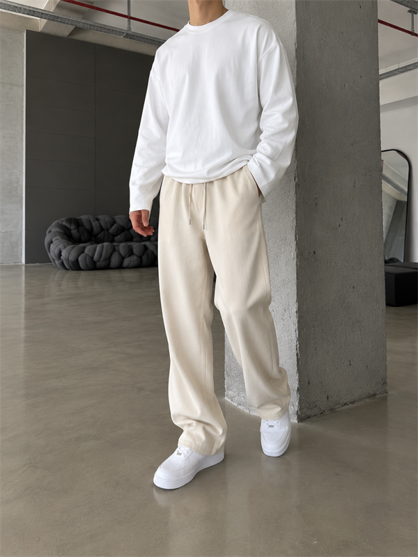 Gabardin Premium Kumaş Baggy Pantolon