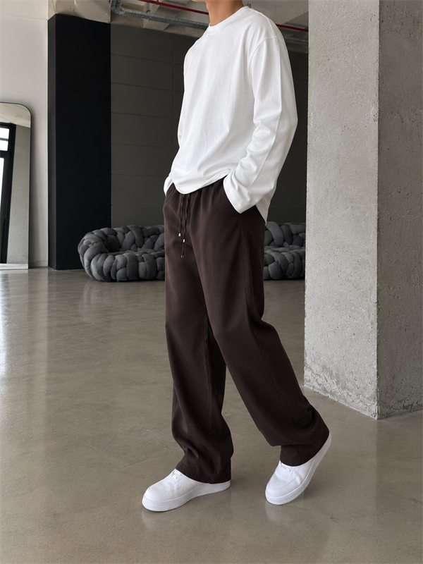 Gabardin Premium Kumaş Baggy Pantolon