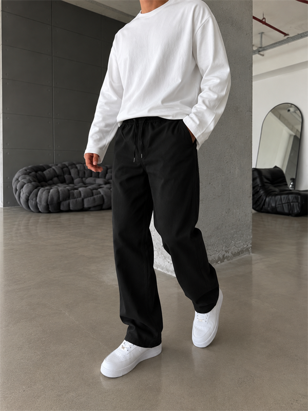 Gabardin Premium Kumaş Baggy Pantolon