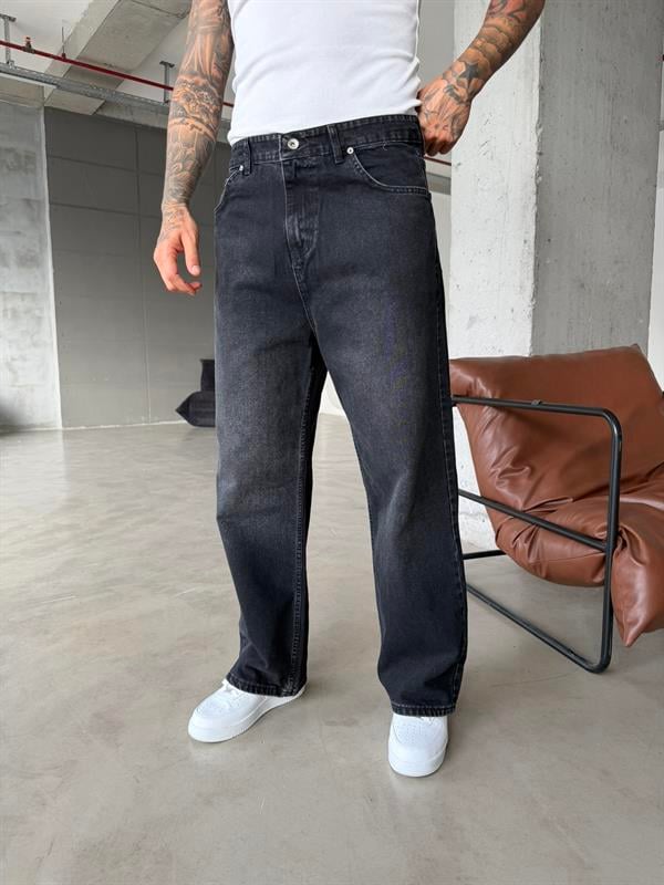 Gold Line Baggy Pantolon - Antrasit