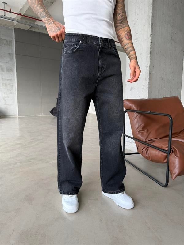 Gold Line Baggy Pantolon - Antrasit