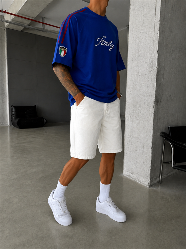 Italy Crest Oversize T-Shirt 