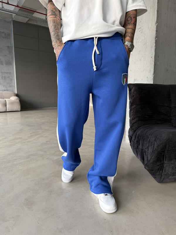 İtaly Premium Baggy Eşofman - Mavi