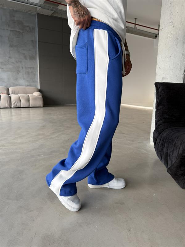 İtaly Premium Baggy Eşofman - Mavi