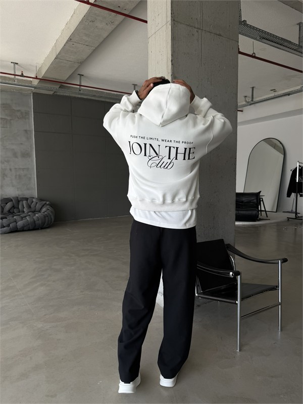 Joın The Premium Basklı Sweatshirt
