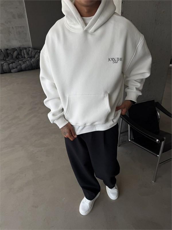 Joın The Premium Basklı Sweatshirt