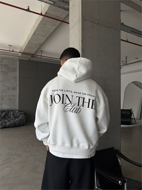 Joın The Premium Basklı Sweatshirt