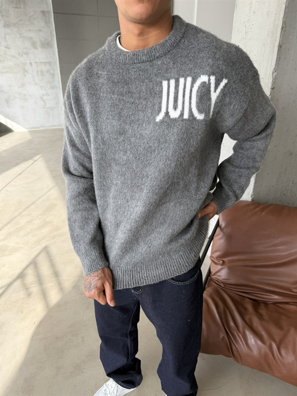 Juıcy Premium Kazak  - Gri