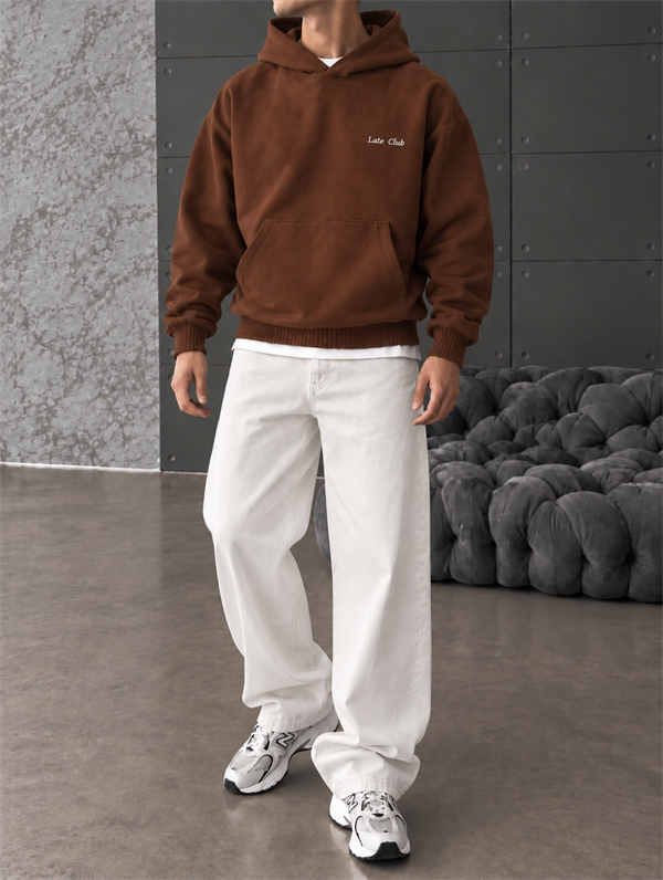 Late Club Nakışlı Premium Hoddie
