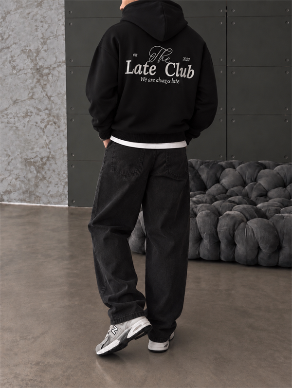 Late Club Nakışlı Premium Hoddie