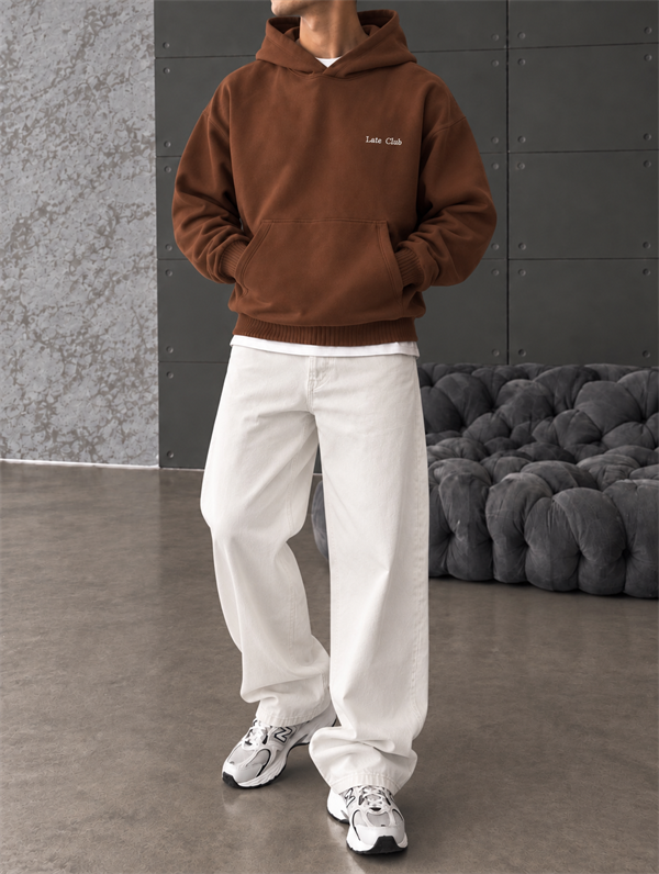 Late Club Nakışlı Premium Hoddie