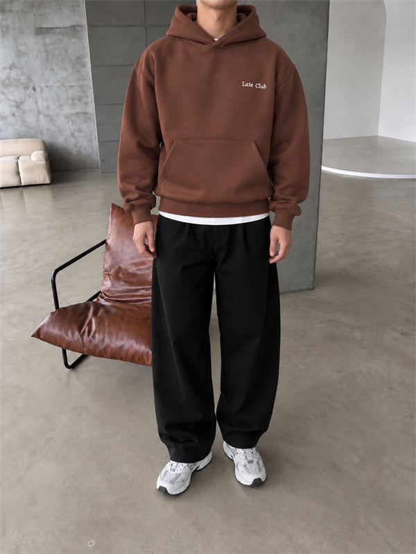 Late Club Nakışlı Premium Hoddie