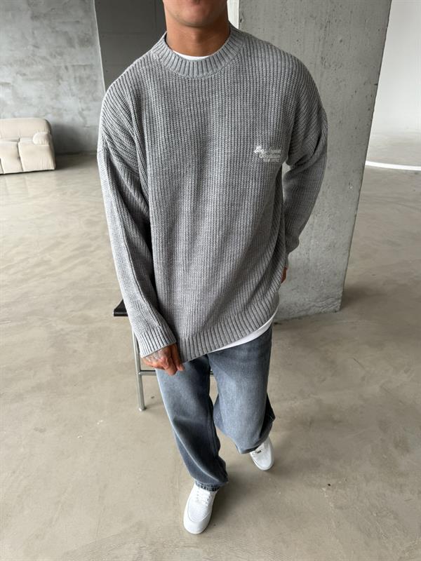 Losangels Triko Kazak - Gri