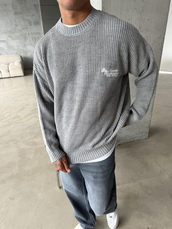 Losangels Triko Kazak - Gri