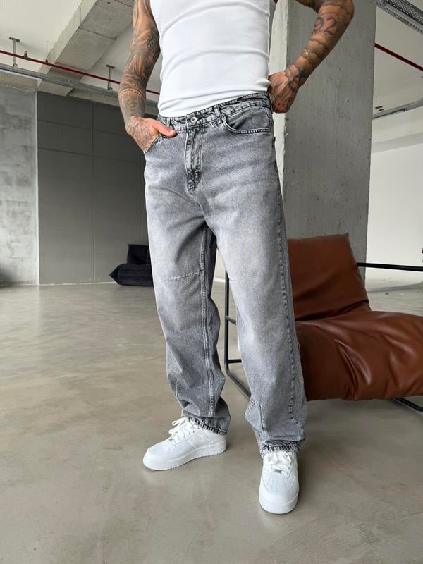 Majestic Baggy Pantolon - Gri