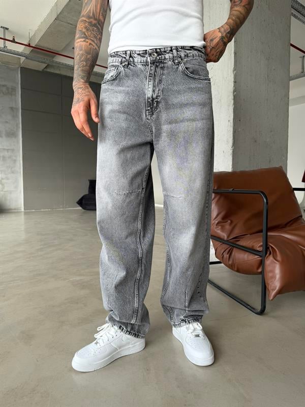 Majestic Baggy Pantolon - Gri