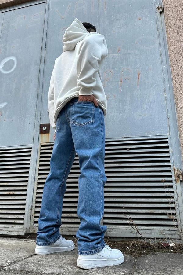 Mavi Baggy Pantolon A108 K-2 Mavi