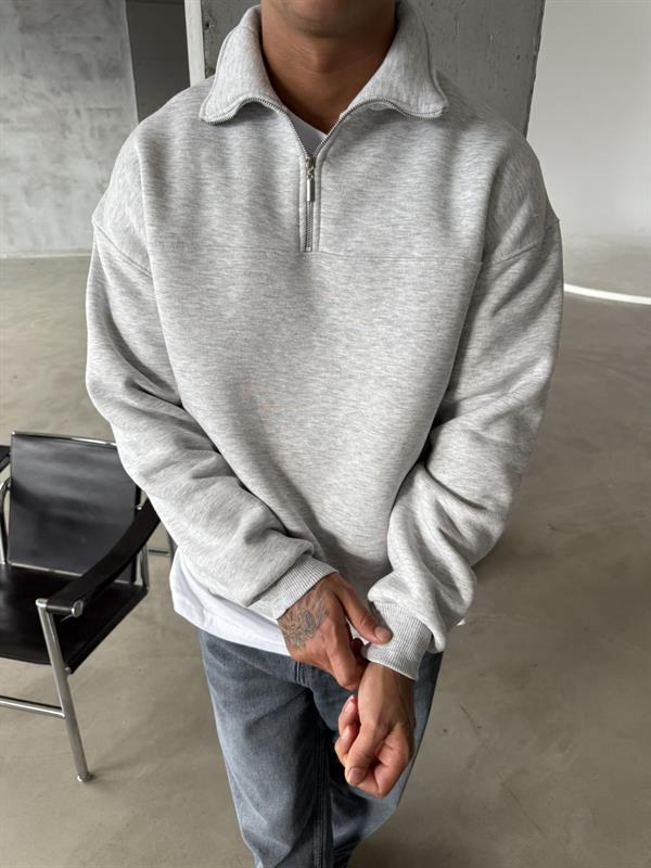 Minimal Basic Half Zip - Karmelanj