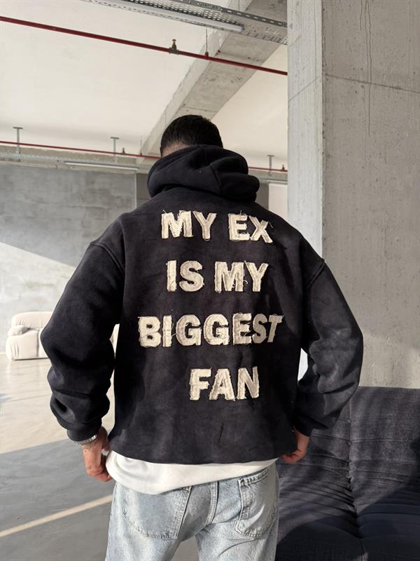 My Ex Is My Bıggest Fan Premium Sweat - Siyah