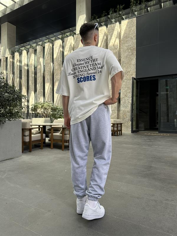 SWNakışlı Basic Jogger Eşofman Altı - Gri
