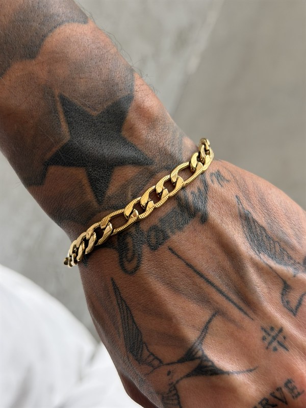 NO362 Cuban Gold Bracelet