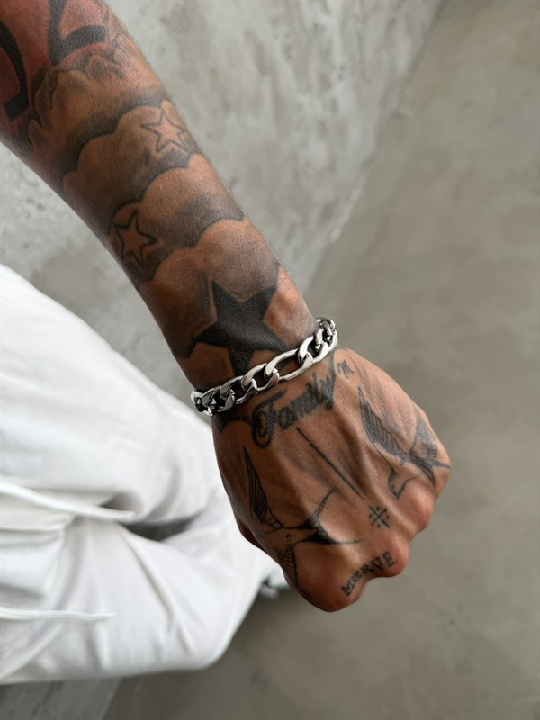 NO362 Cuban Steel Bracelet