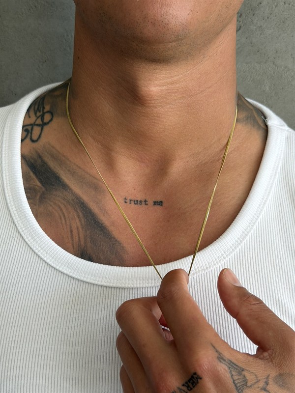 NO362 Essential Steel Chain Necklace