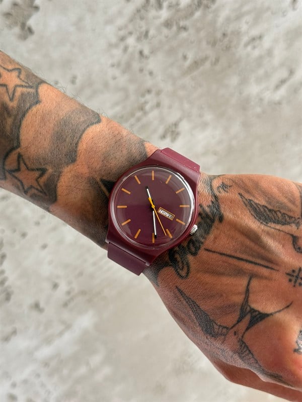 Northex Blanc Watch Premium Erkek Saat - Bordo