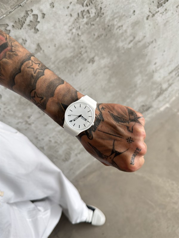Northex Blanc Watch Premium Erkek Saat - Beyaz
