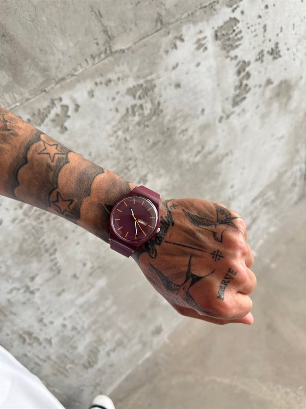 Northex Blanc Watch Premium Erkek Saat - Bordo