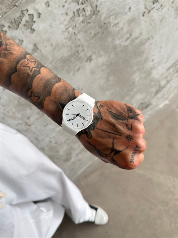 Northex Blanc Watch Premium Erkek Saat - Beyaz