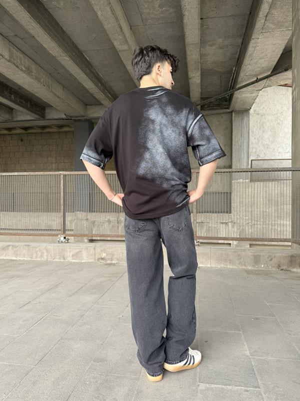 Only The Barier Speryli Oversize - T-Shirt - Siyah