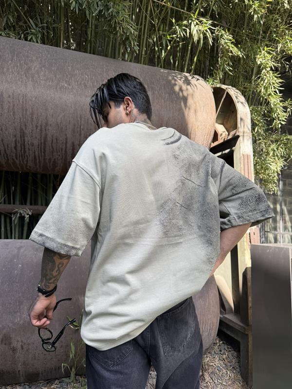 Only The Barier Speryli Oversize T-shirt - Haki